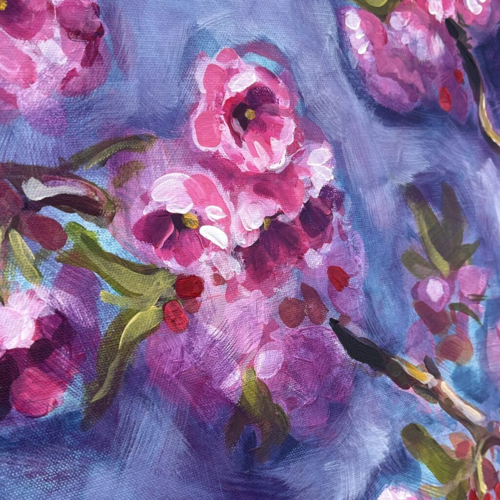 Kirschblüten Detail